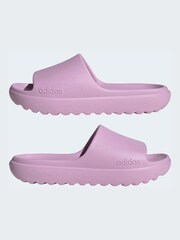 adidas Purple Adilette Lumia Slides - Image 5 of 9