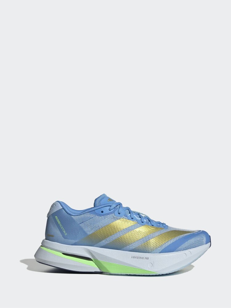 adidas Blue Adizero Boston 13 Running Trainers - Image 1 of 10