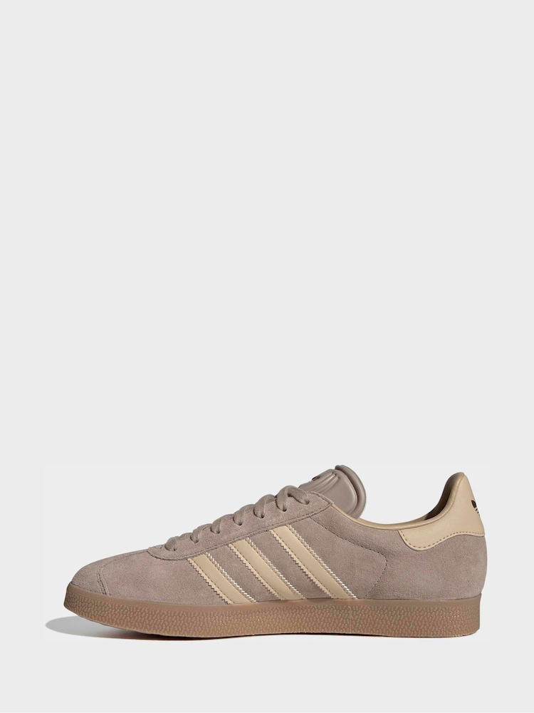 adidas Originals Dark Brown Gazelle Trainers - Image 2 of 9 adidas Originals Dark Brown Gazelle Trainers - Image 2 of 9