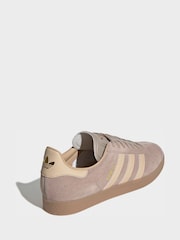 adidas Originals Dark Brown Gazelle Trainers - Image 4 of 9