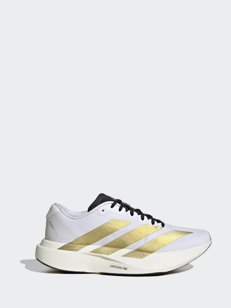 adidas White Adizero Evo Sl Running Trainers - Image 1 of 10