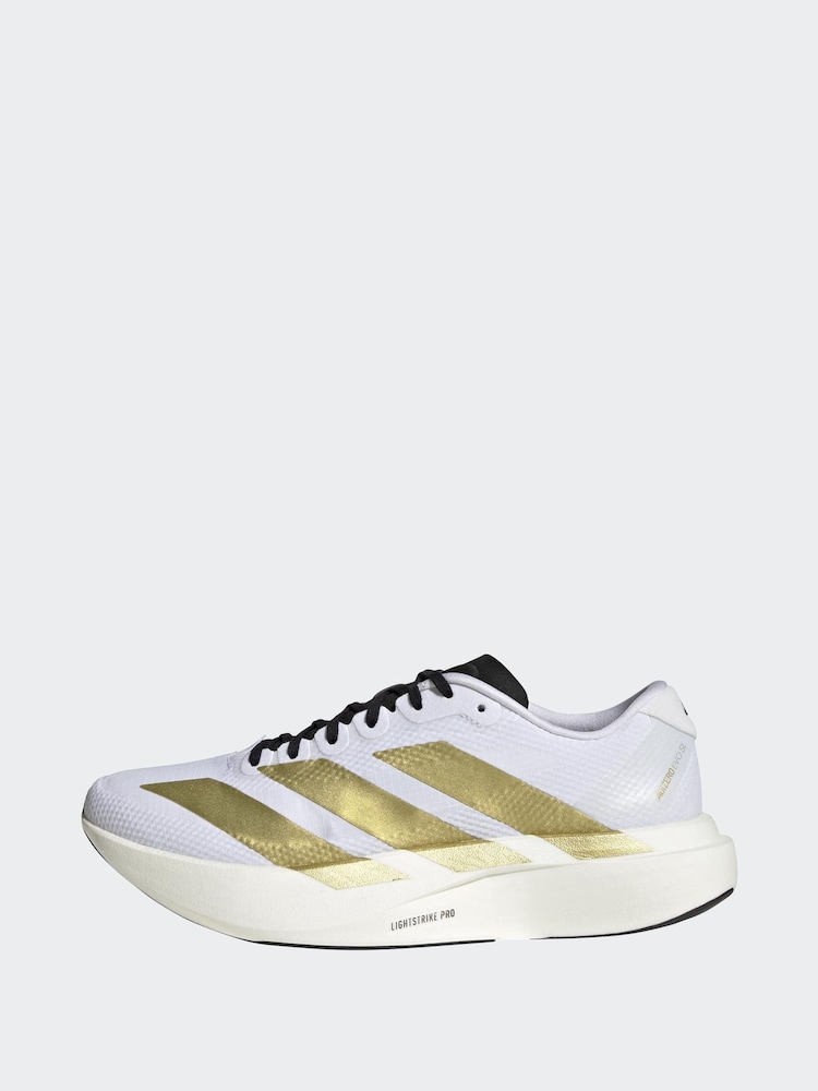 adidas White Adizero Evo Sl Running Trainers - Image 10 of 10