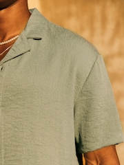 MAUVAIS Green Fiorano Shirt - Image 3 of 6