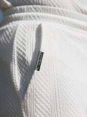 Branco - MAUVAIS Tanami Textured Stretch Shorts - Imagem 5 de 6