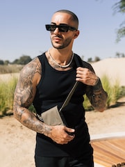 Preto - MAUVAIS Signature Vest - Imagem 1 de 4