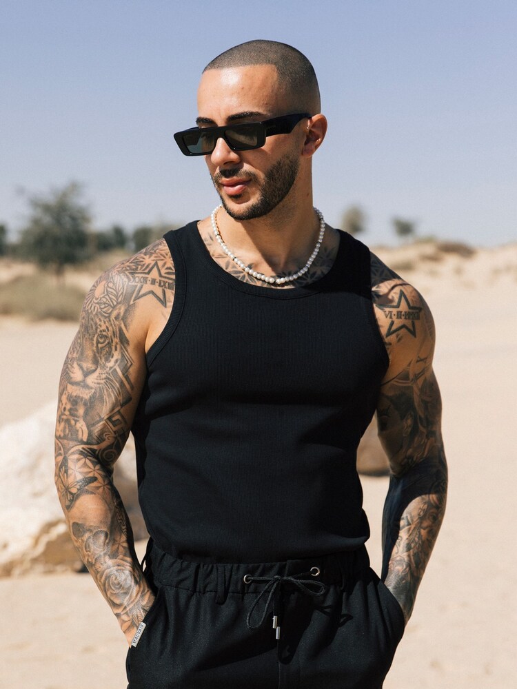 Preto - MAUVAIS Signature Vest - Imagem 2 de 4