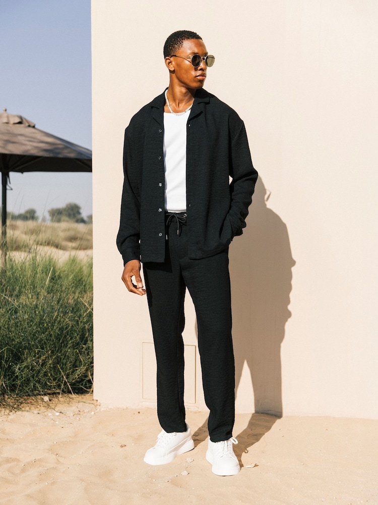 MAUVAIS Black Fiorano Trousers - Image 4 of 4 MAUVAIS Black Fiorano Trousers - Image 4 of 4