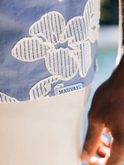 Camisa floral bordada de luxo MAUVAIS Kantun - Imagem 4 de 6