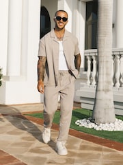 MAUVAIS Natural Fiorano Trousers - Image 2 of 4
