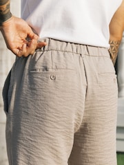 MAUVAIS Natural Fiorano Trousers - Image 3 of 4