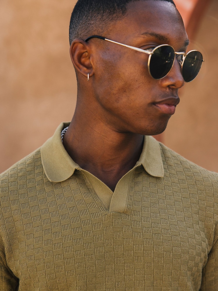 Verde - MAUVAIS Nerano Knit Polo - Imagem 2 de 4