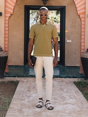 Verde - MAUVAIS Nerano Knit Polo - Imagem 3 de 4