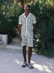 MAUVAIS Cabo Knit Shorts - Imagem 2 de 6