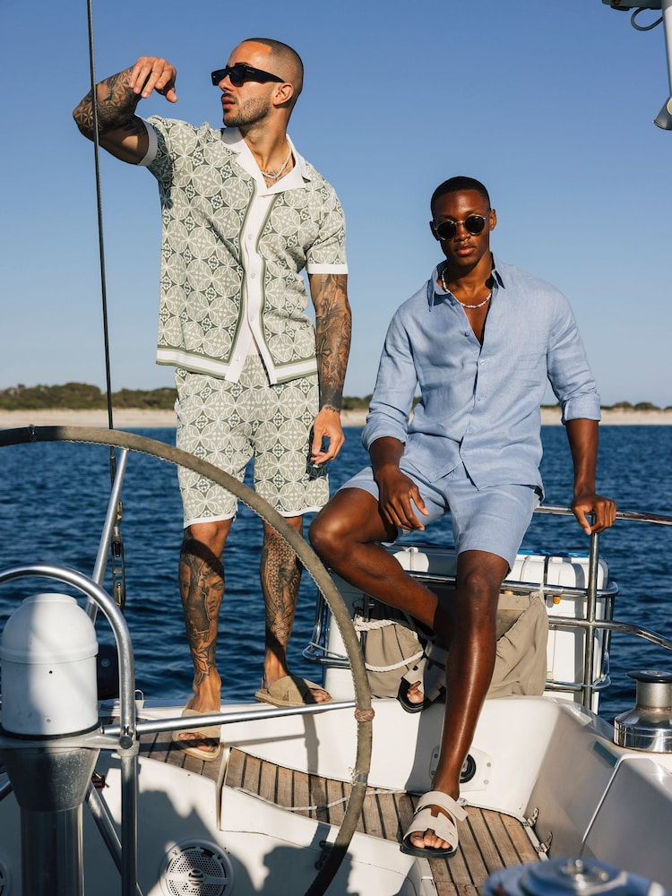MAUVAIS Cabo Knit Shorts - Imagem 6 de 6