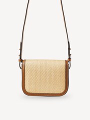 Aspinal of London Cream Ella Bag Raffia - Image 2 of 6