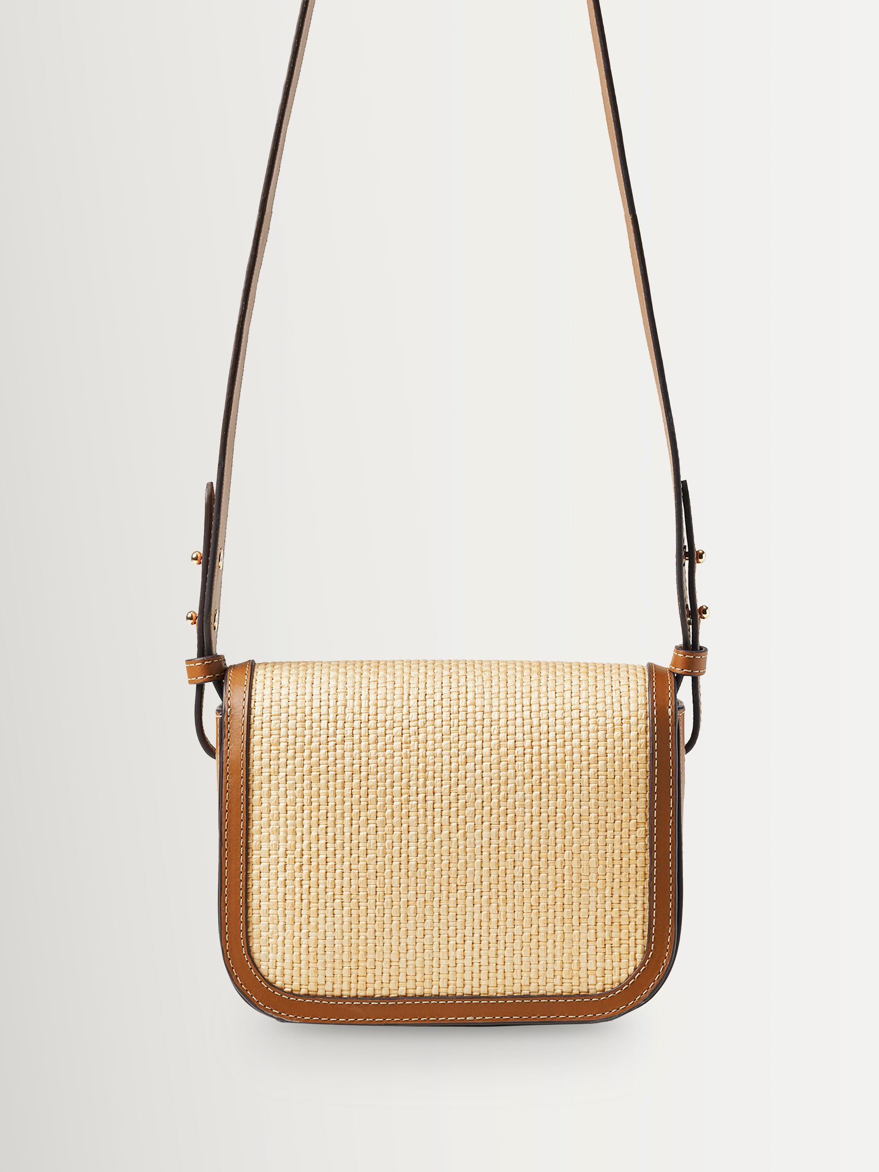 Buy Aspinal of London Cream Ella Bag Raffia from Next USA