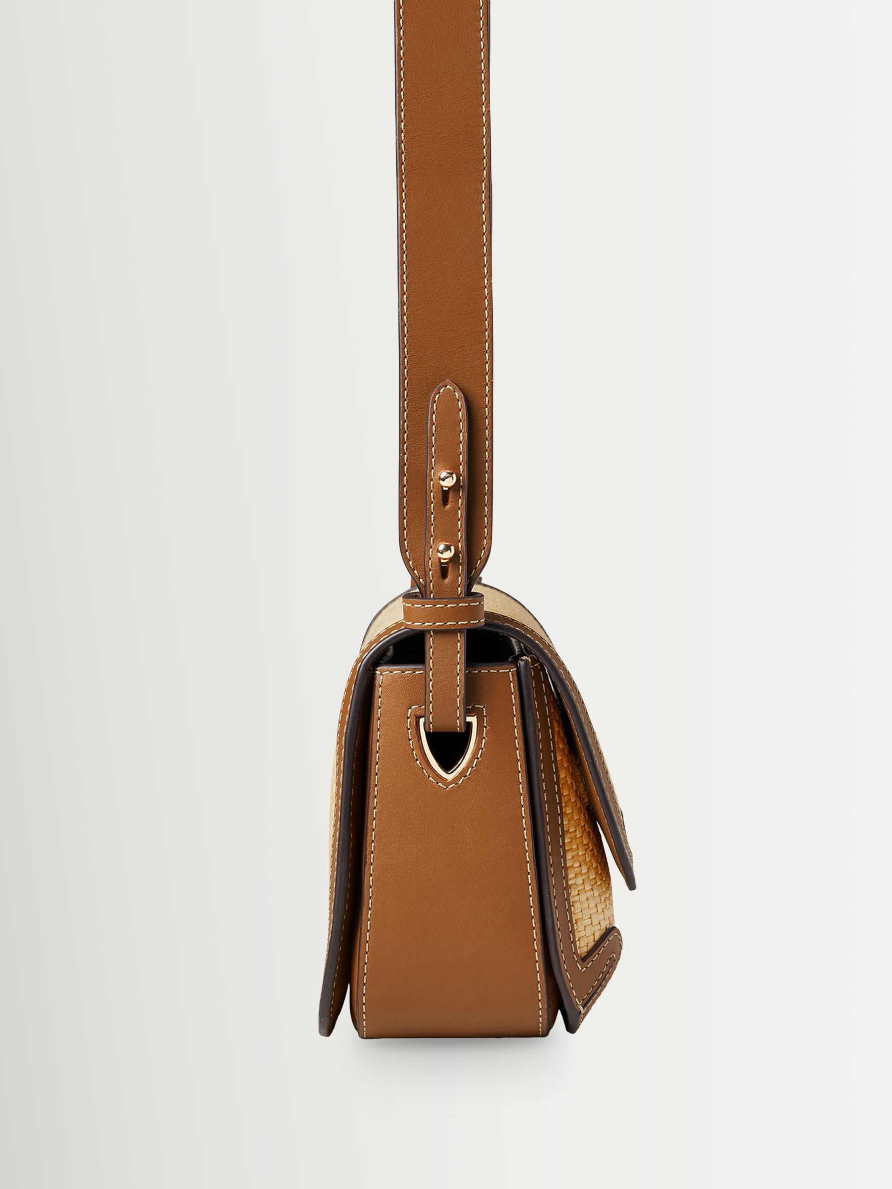 Buy Aspinal of London Cream Ella Bag Raffia from Next USA