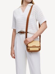 Aspinal of London Cream Ella Bag Raffia - Image 6 of 6