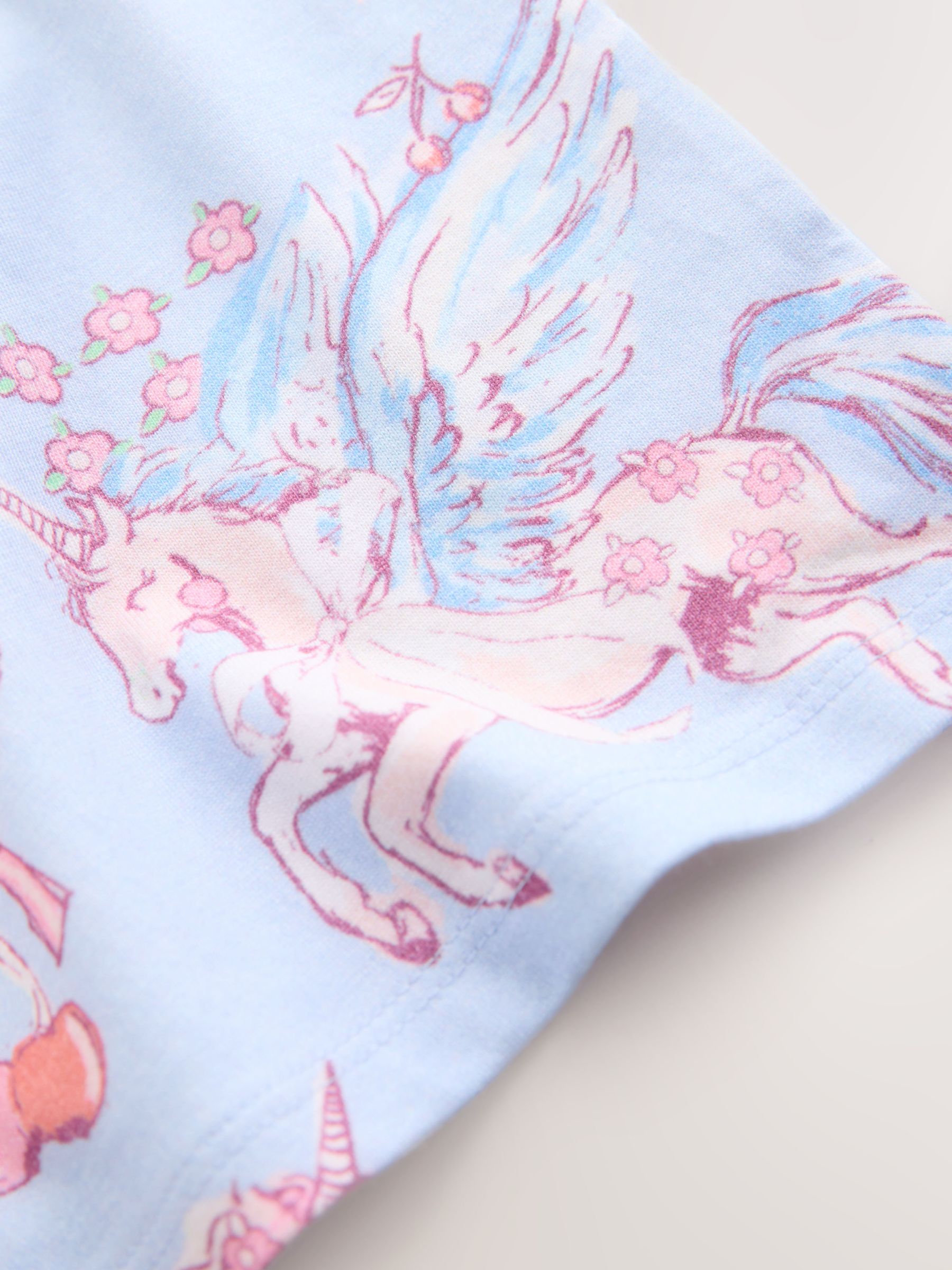 Next：日本 ブルー ユニコーン - Tシャツ（3 ～ 16 歳） from Next Japan