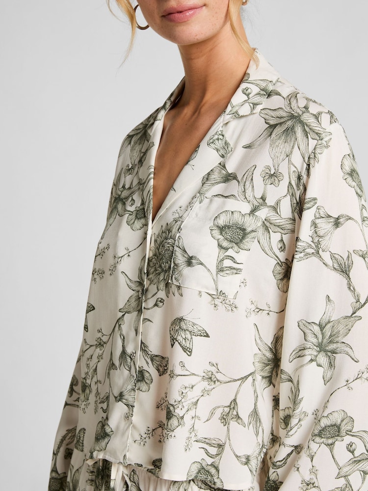 Hunkemoller White Pyjama Top - Image 2 of 4