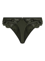 Hunkemöller Green Amara Brazilian Knickers - Image 5 of 5