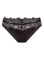 Hunkemoller Zoe Brazilian Black Knickers - Image 4 of 5