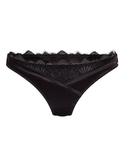Hunkemoller Zoe Black Thong - Image 5 of 5