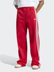 adidas Originals Red Firebird Loose Trousers - Image 1 of 6