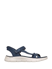 Skechers Blue Slip-Ins Go Walk Flex Sandals - Image 1 of 6