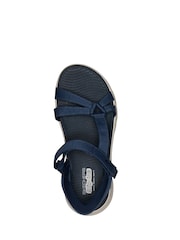 Skechers Blue Slip-Ins Go Walk Flex Sandals - Image 5 of 6