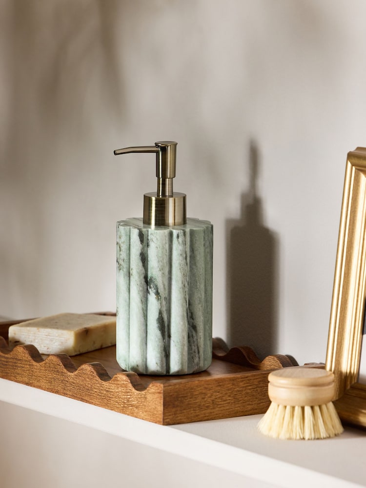 Green Marble Soap Dispenser - Image 1 of 4