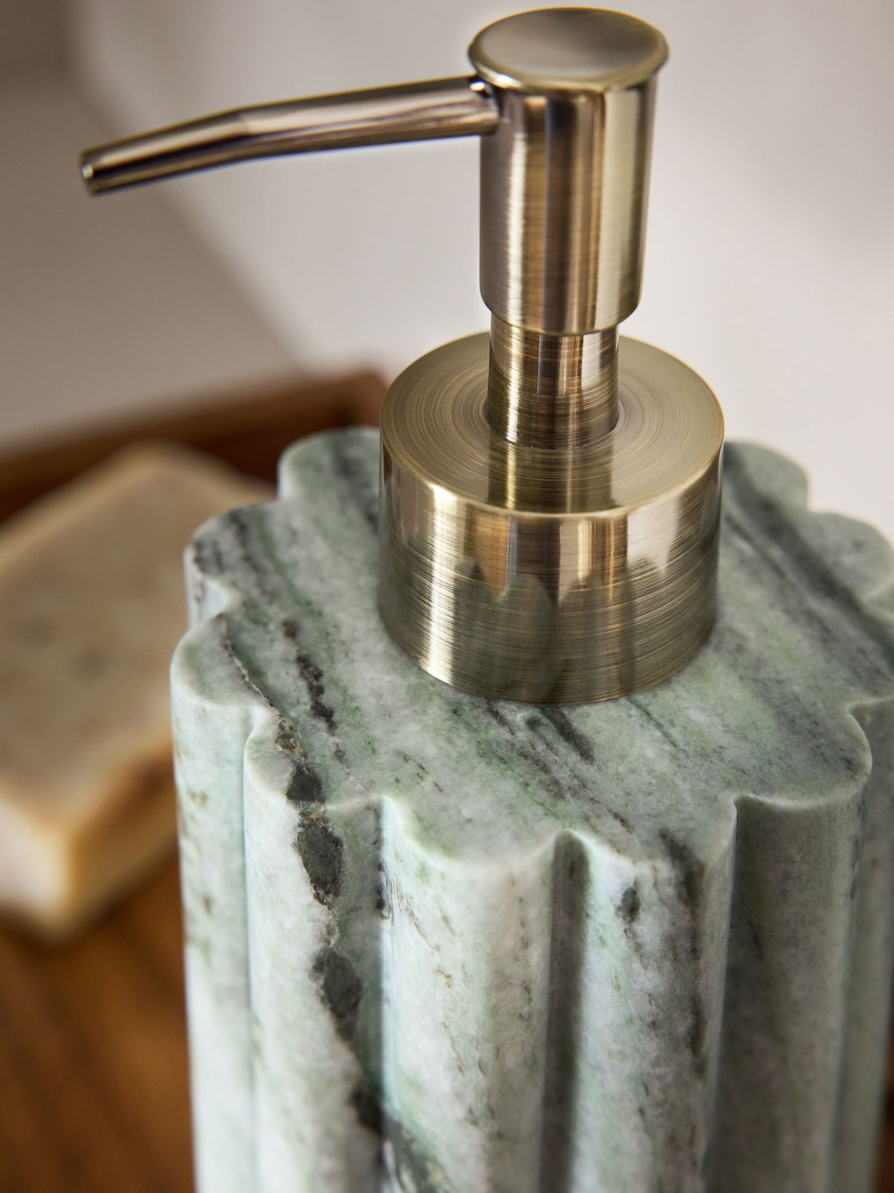 Buy Green Marble Soap Dispenser from the Next UK online shop