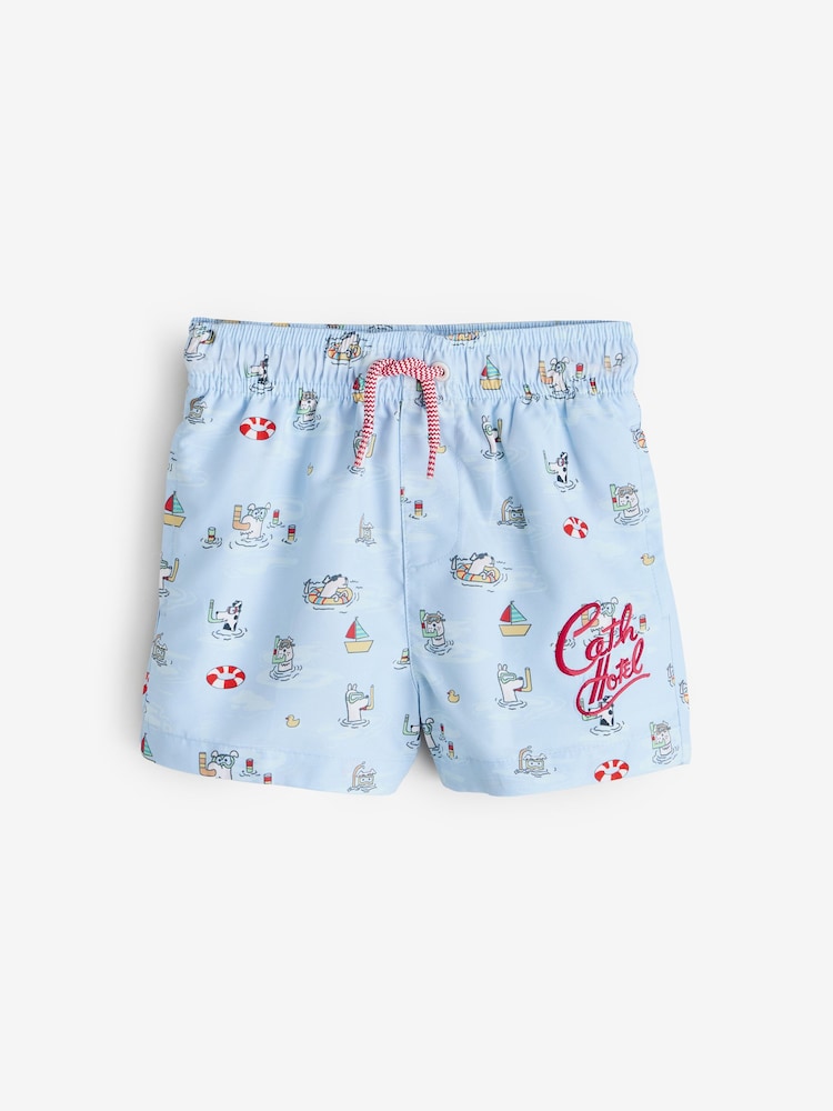 Blue Cath Kidston Swim Shorts (3mths-7yrs) - Image 1 of 4