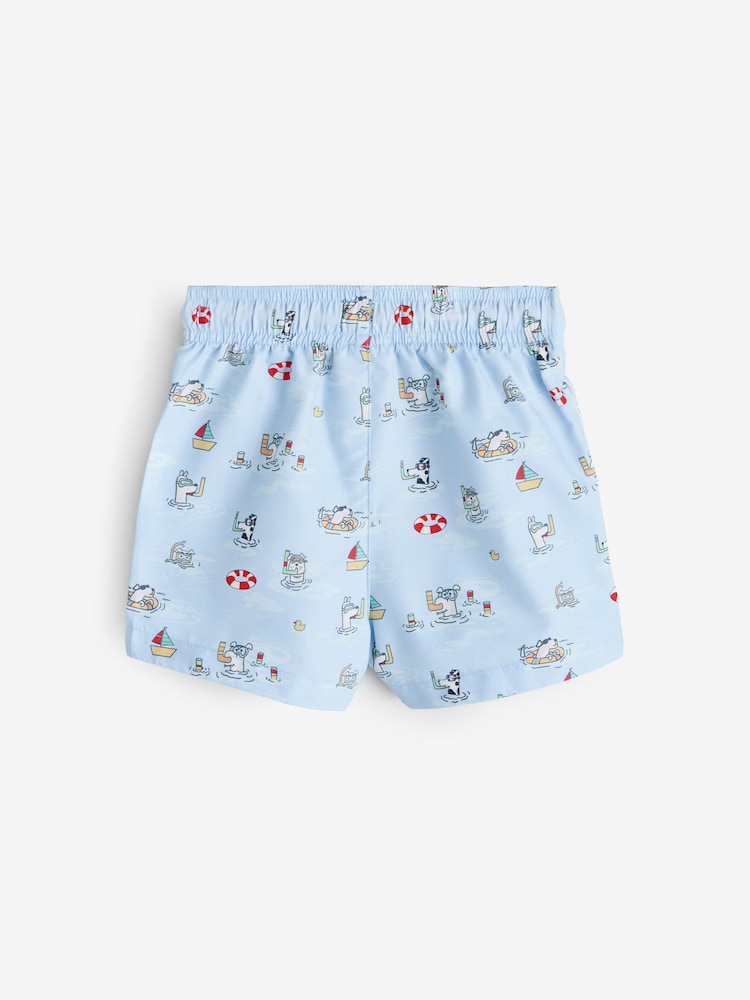 Blue Cath Kidston Swim Shorts (3mths-7yrs) - Image 2 of 4
