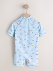 Albastru - Costum de baie întreg cu protecție solară Cath Kidston (3luni -7ani) - Imaginea 2 din 4