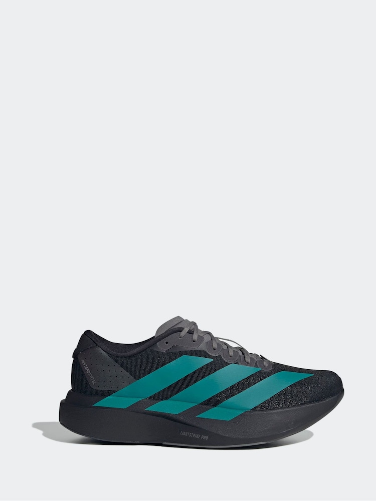 adidas Black/Green Adizero EVO SL Trainers - Image 1 of 10 adidas Black/Green Adizero EVO SL Trainers - Image 1 of 10