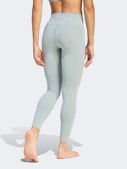 adidas Green All Me 7/8 Leggings - Image 2 of 6