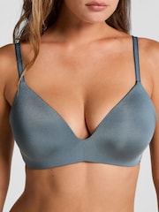 Hunkemöller Grey Mona Padded Non Underwired Bra - Imagen 3 de 6
