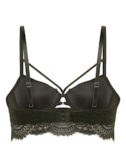 Hunkemöller Green Amara Padded Underwired Longline Bra - Image 5 of 5