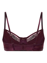 Hunkemöller Red Avela Non-Padded Longline Bra - Image 4 of 5