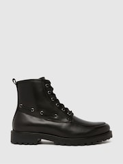 Schuh Darcy Leather Boat Boots - Image 1 of 4
