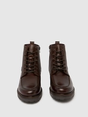 Schuh Darcy Leather Boat Boots - Image 3 of 4