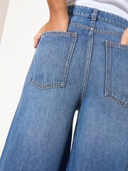 Friends Like These Wide Leg Palazzo Denim Jeans - Bild 5 von 5