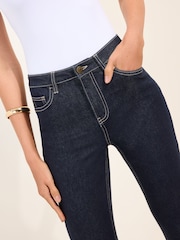 Prespălare închisă - Friends Like These Denim Capri Jeans - Imaginea 3 din 5