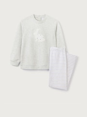 The White Company Grey Bunny Sweatshirt & Legging Set - Slika 1 iz 1