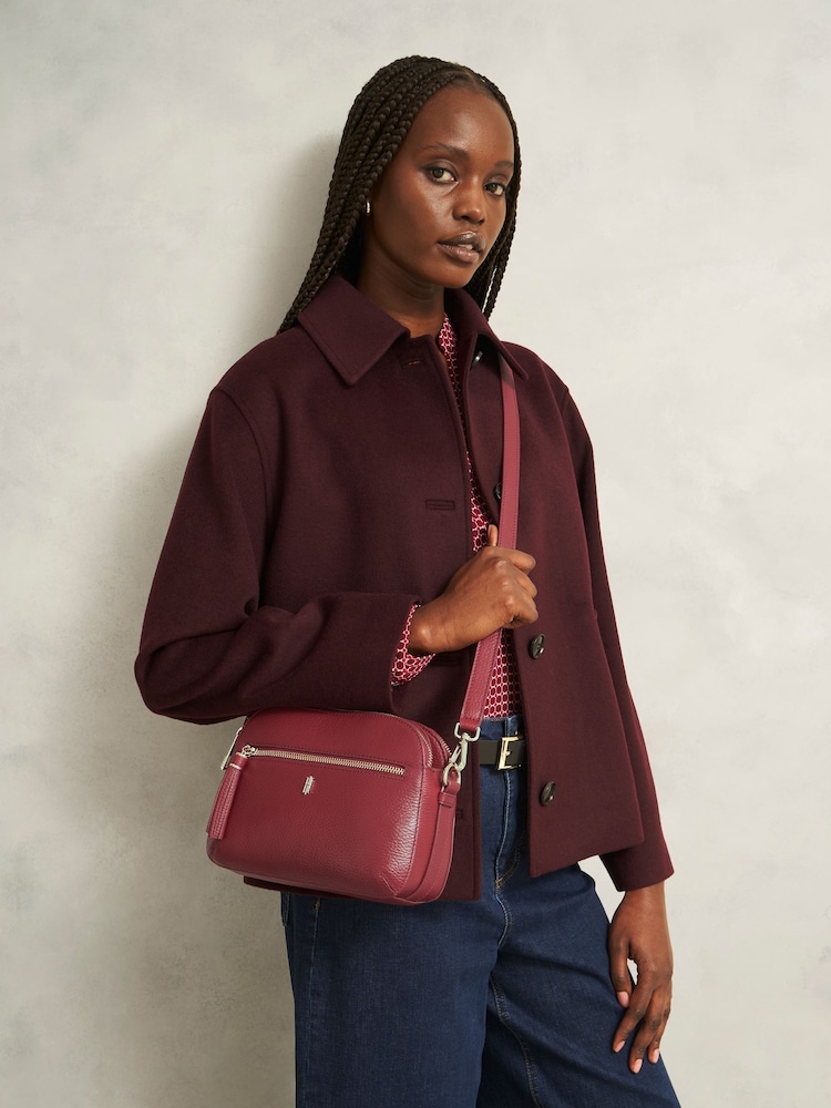 Hobbs Red Carlton Cross-Body Bag - Image 2 of 3 Hobbs Red Carlton Cross-Body Bag - Image 2 of 3