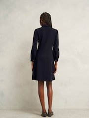 Hobbs Blue Alara Ponte Dress - Image 3 of 3