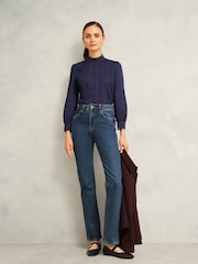 Hobbs Blue Cici Blouse - Image 3 of 6