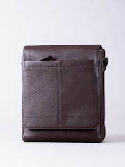 Lakeland Leather Brown Crummock Cross-Body Bag - Image 1 of 5