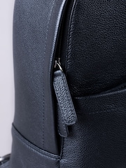 Lakeland Leather Black Crummock Backpack - Image 6 of 8